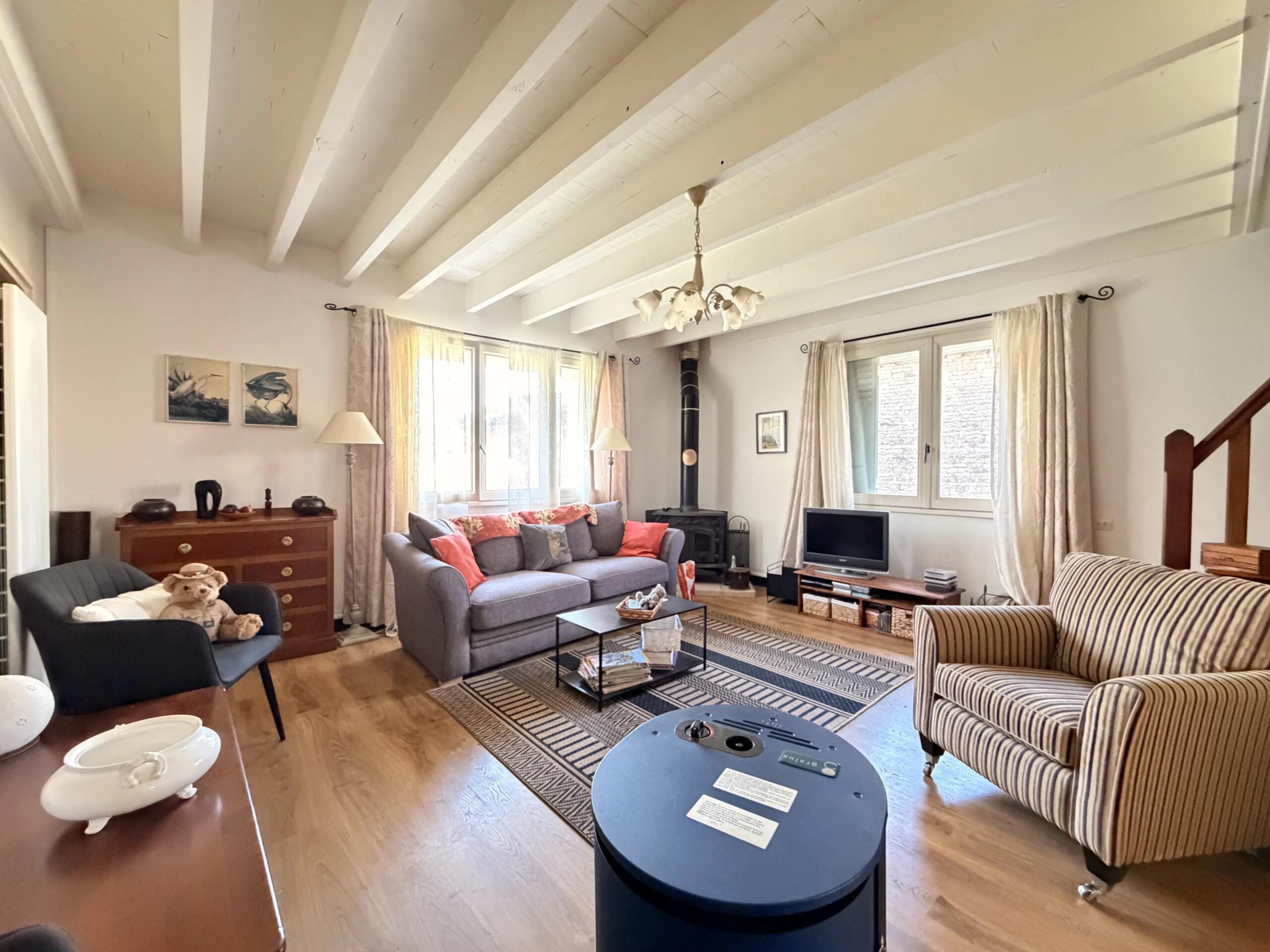 Renovated Character Home with Garden and Garage, close to the market town of Civray, Poitou-Charentes – France – BVI84712