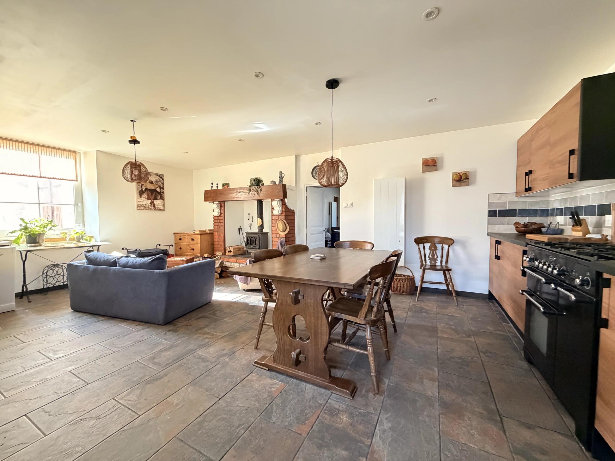 Renovated Character Home with Garden and Garage, close to the market town of Civray, Poitou-Charentes – France – BVI84712