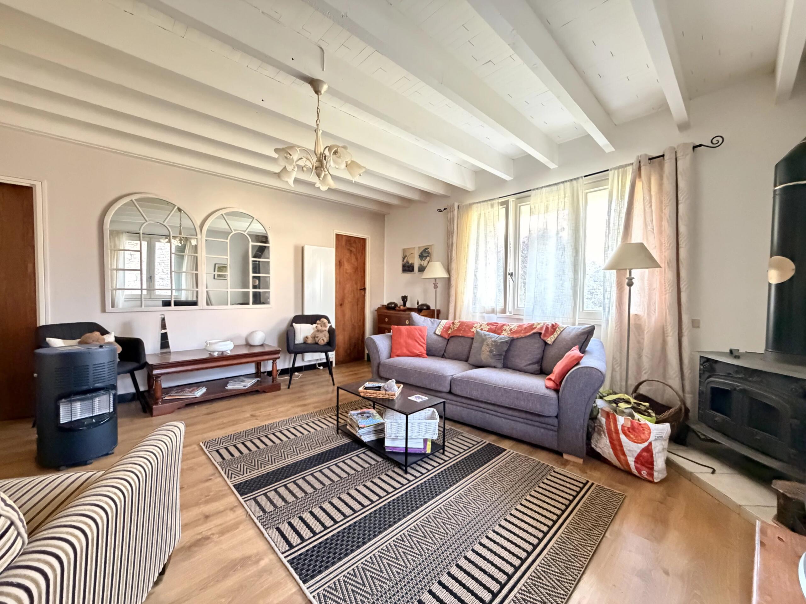 Renovated Character Home with Garden and Garage, close to the market town of Civray, Poitou-Charentes – France – BVI84712