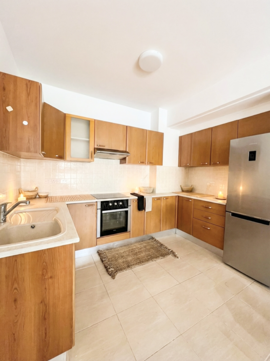 Fully Furnished Bright 2 Bedroom Apartment with Underground Parking, Paphos