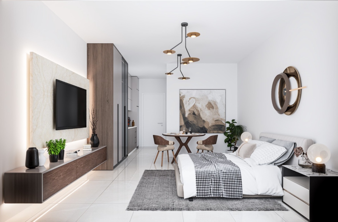 D- Point – Lifestyle & Business Hub – Studio, 1+1 and 2+ 1 Apartments – Long Beach, Northern Cyprus