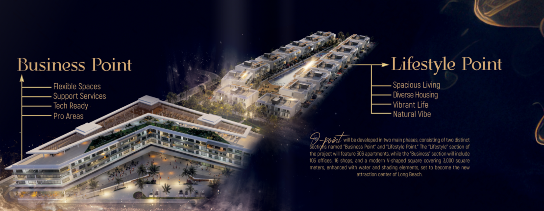 D- Point – Lifestyle & Business Hub – Studio, 1+1 and 2+ 1 Apartments – Long Beach, Northern Cyprus