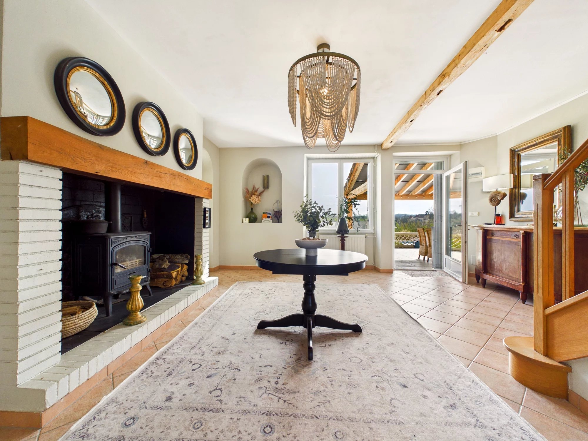 Very nice restoration for this stone house surrounded by its 3.5 hectares of meadows, Aquitaine – France – BVI84334