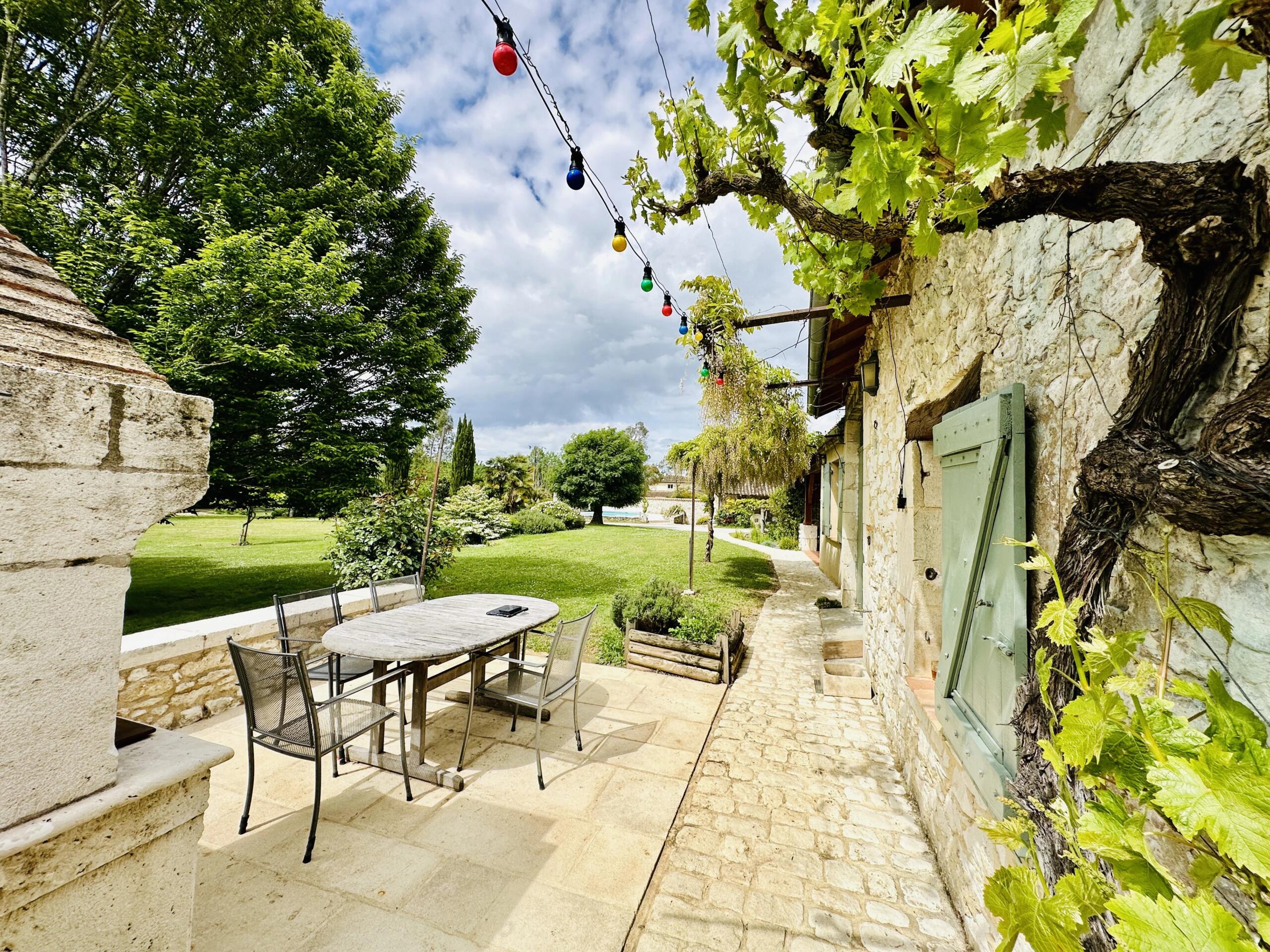 Charming stone house with terrace, pool and barn near Eymet, Aquitaine – France – BVI75266