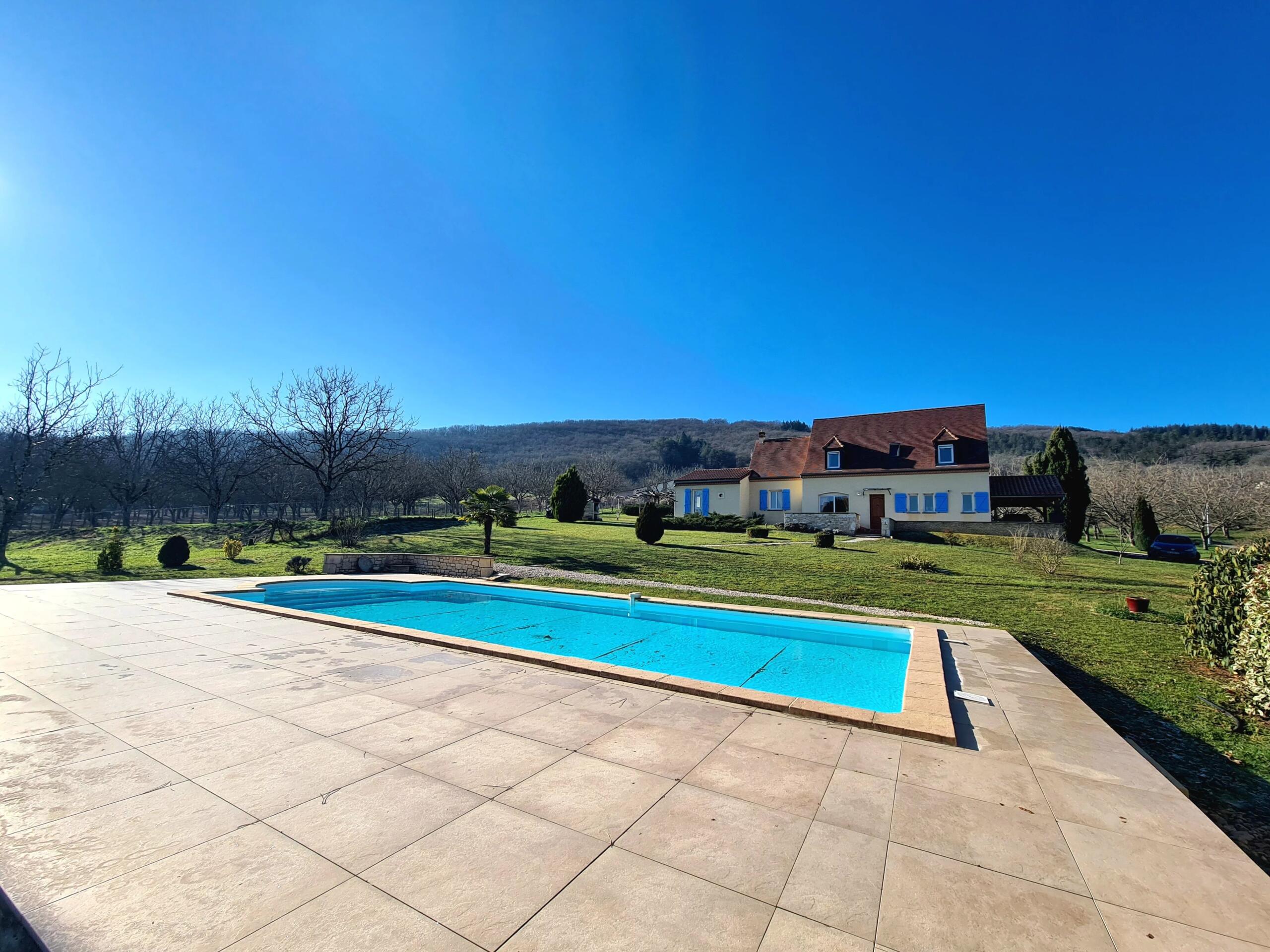 Modern Country Home with Pool in the heart of the Lot Region, Souillac, Midi-Pyrénées – France – BVI84289