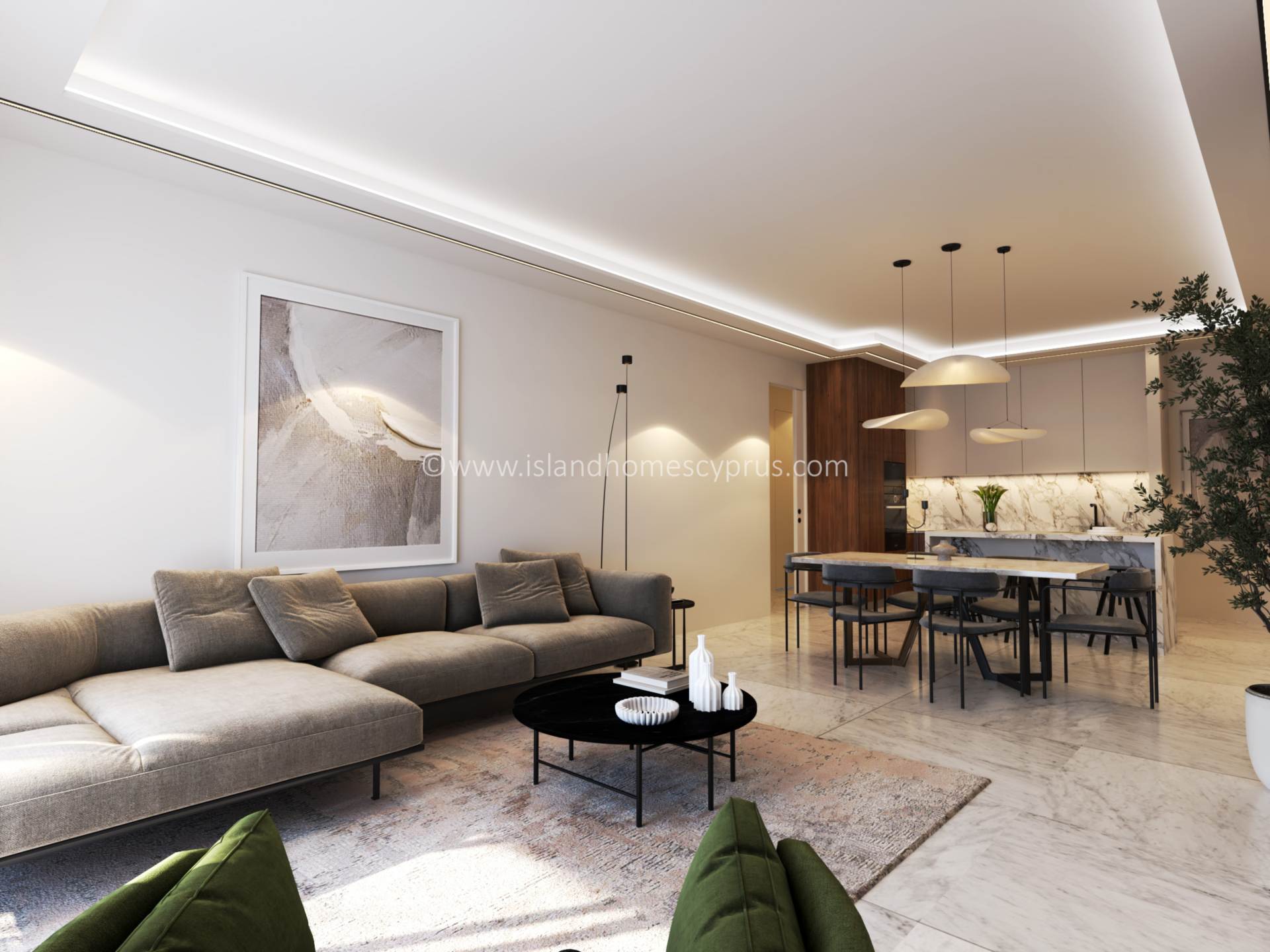 3 bedroom Apartment in Liopetri, Famagusta, Cyprus – TaL103dp