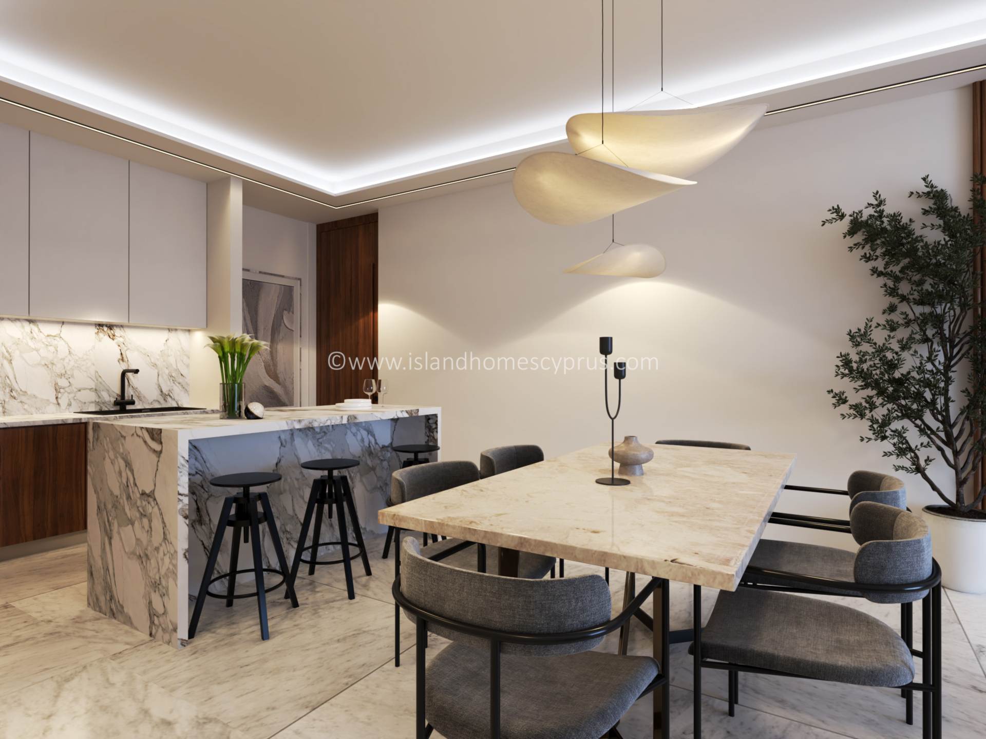 3 bedroom Apartment in Liopetri, Famagusta, Cyprus – TaL103dp