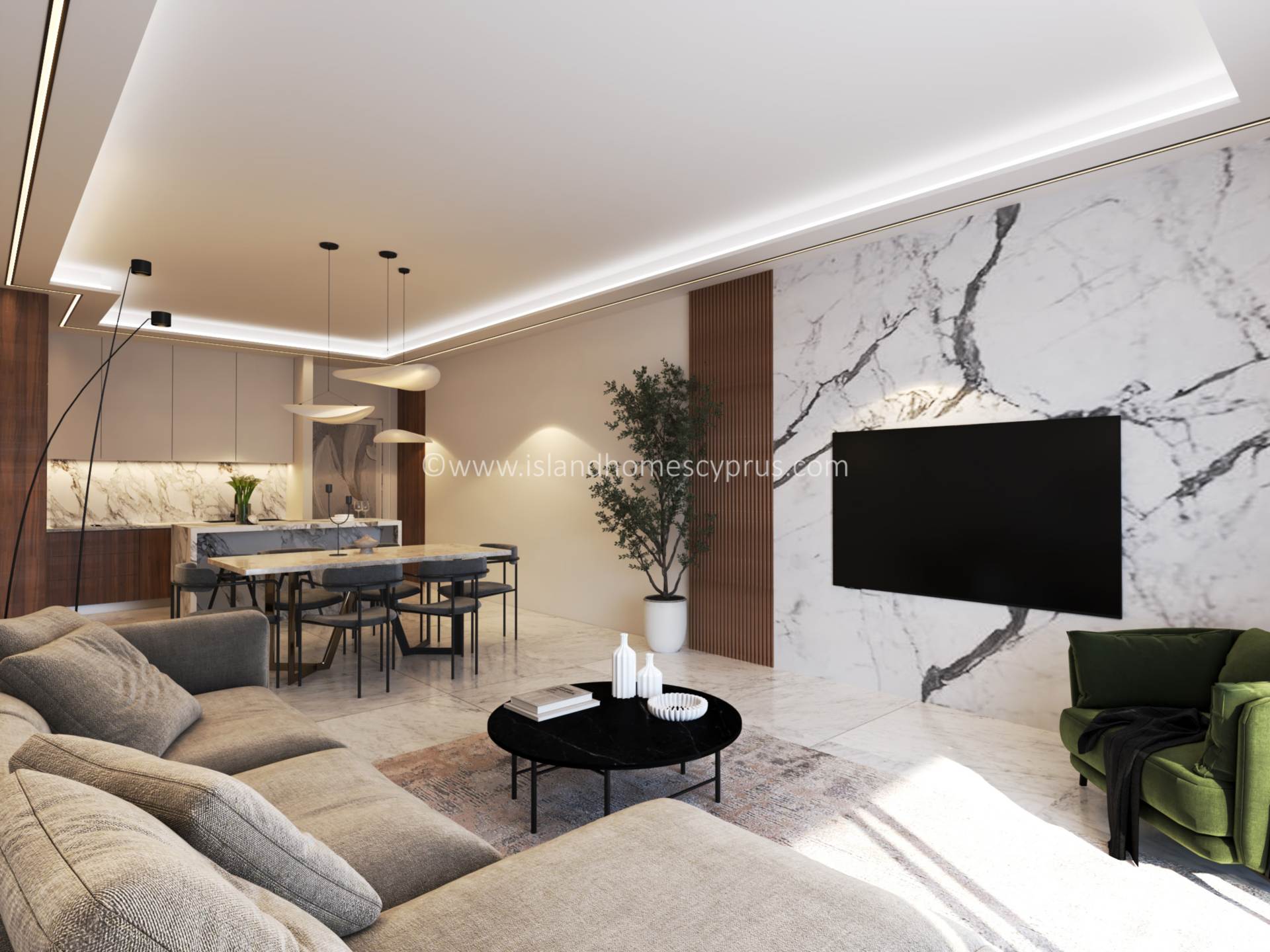 3 bedroom Apartment in Liopetri, Famagusta, Cyprus – TaL103dp