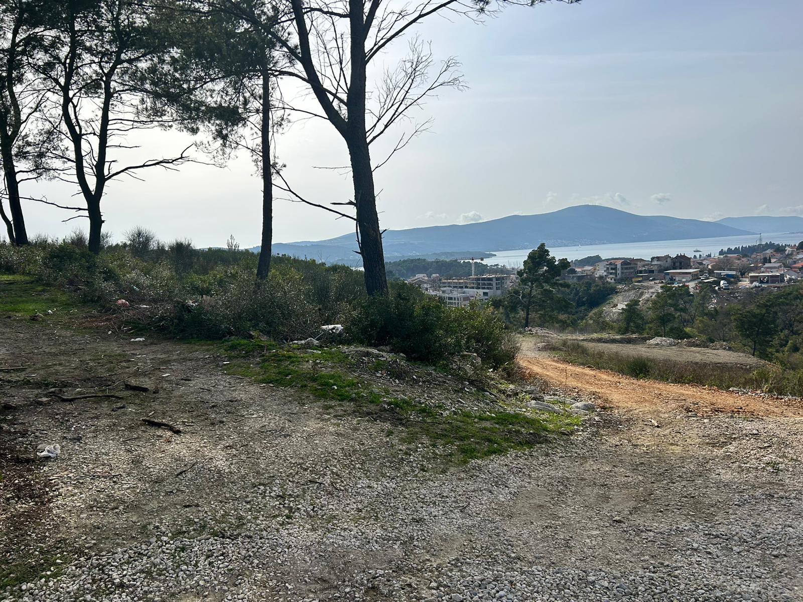 Urbanized Land Plot with Sea View in Tivat – Mrčevac, 1602 m²