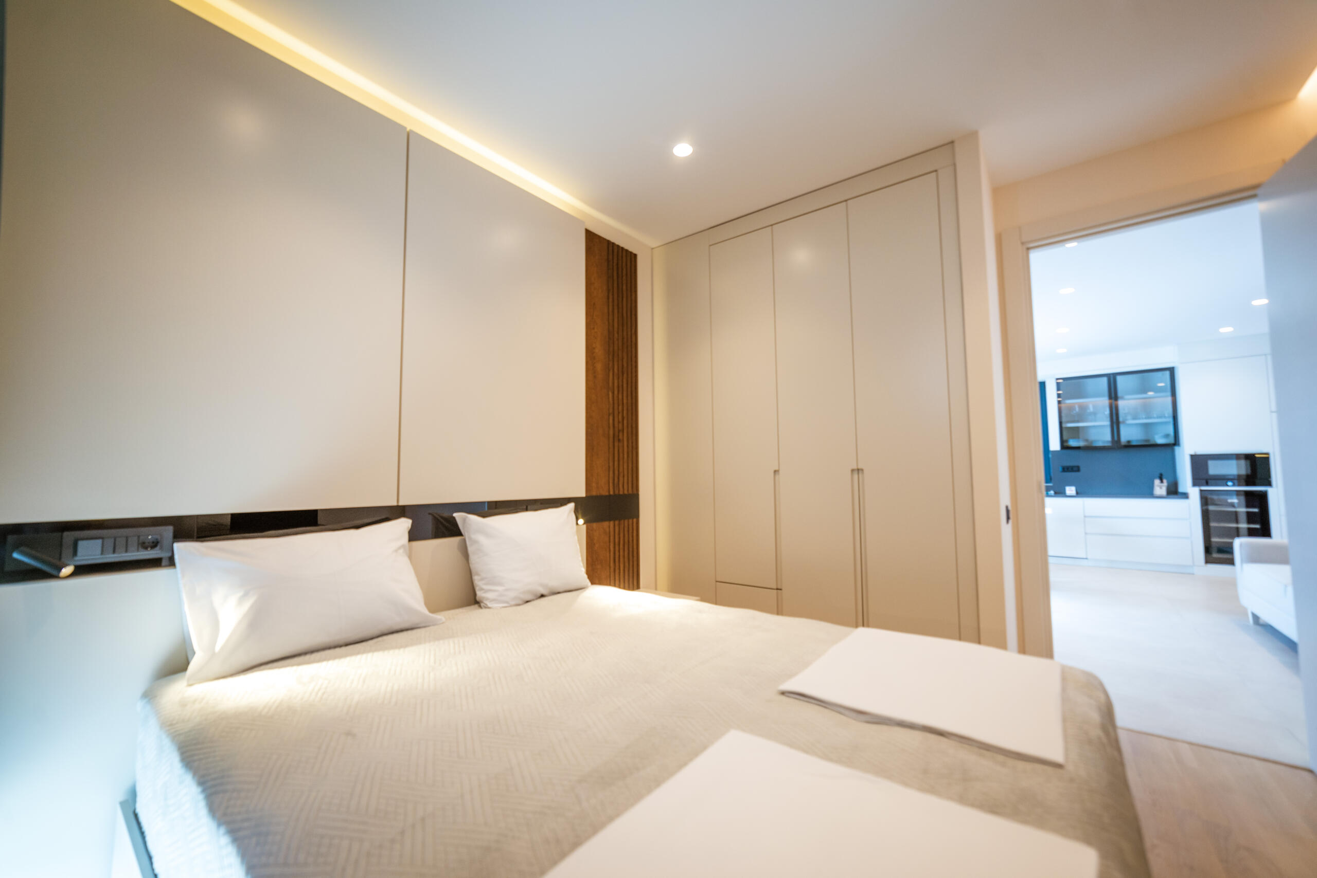 New residental complex on the first line, Becici