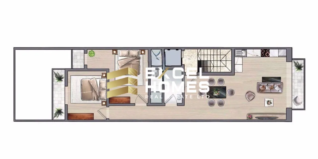 2 bedroom Apartment in Mosta, Malta – 67200