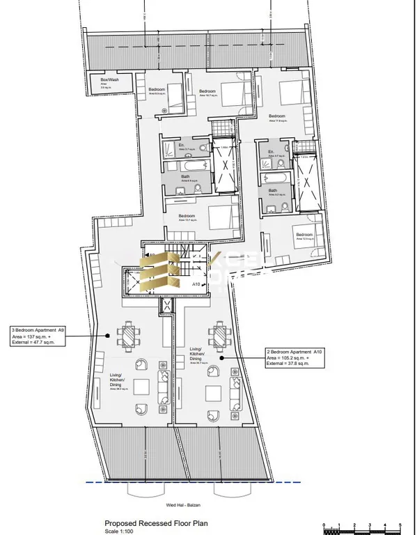 2 bedroom Penthouse in Balzan, Malta – 67136