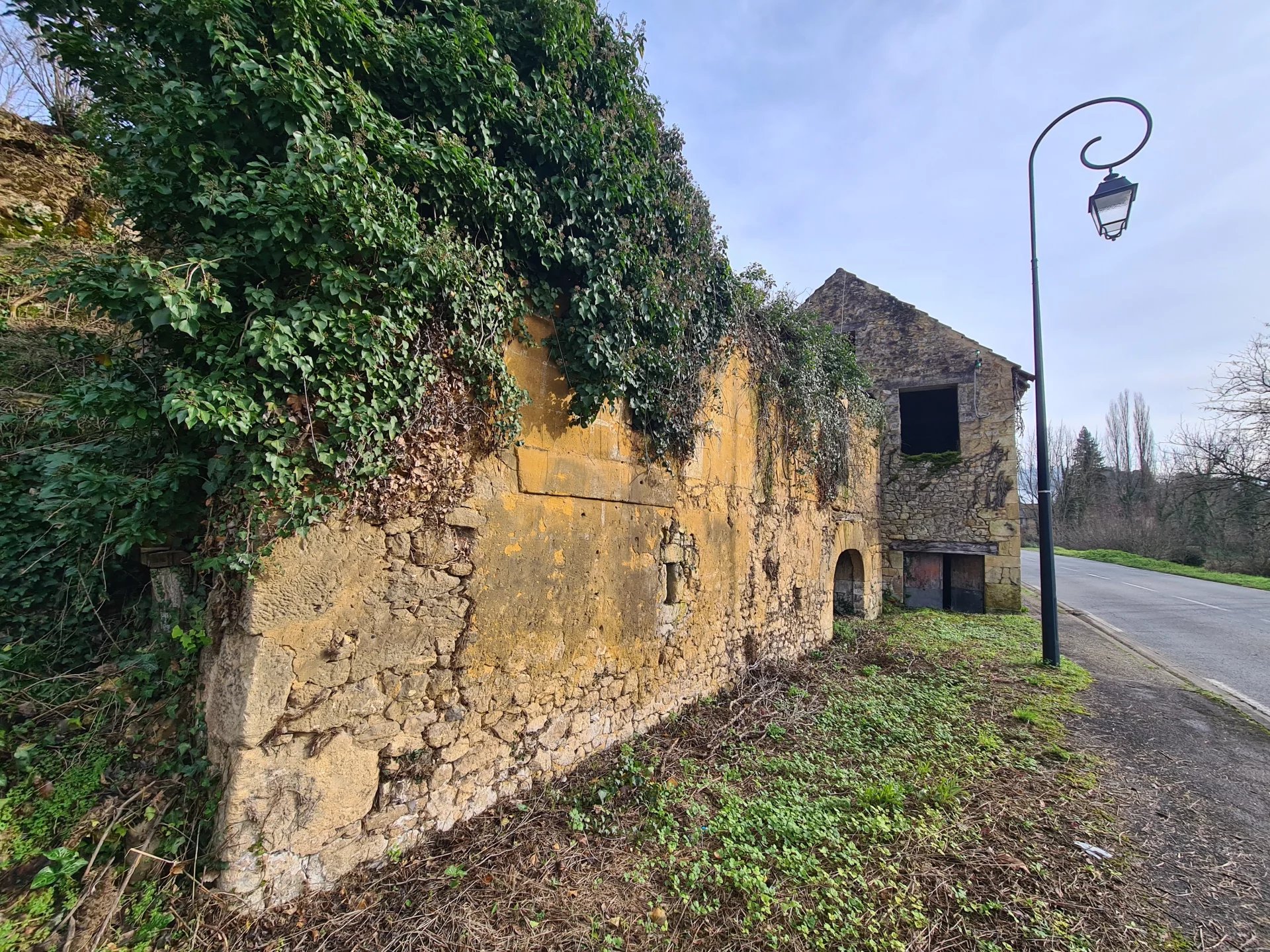 Charming stone barn with ruin, land and cave., Aquitaine – France – BVI72995