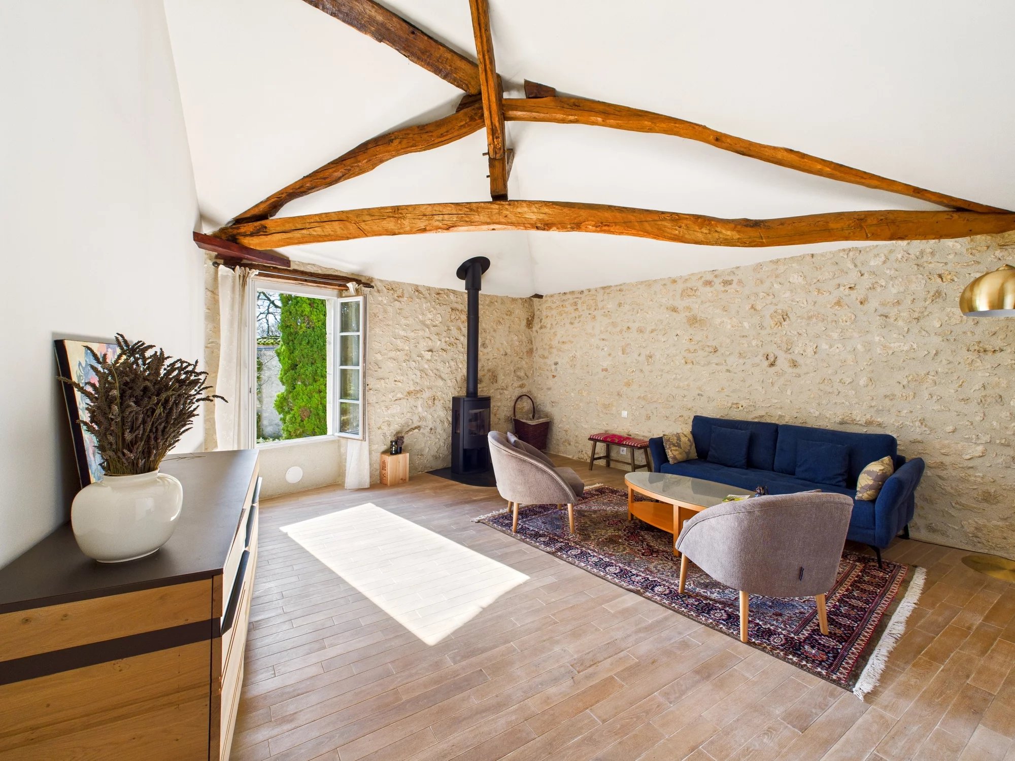 Charming Renovated Village House with Independent Studio or Commercial Space in Beauville, Aquitaine – France – BVI83937