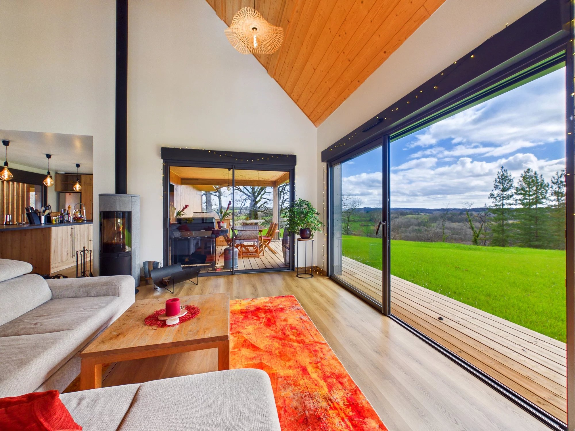 Spacious Contemporary Home with Panoramic Périgord Views, Aquitaine – France – BVI84460