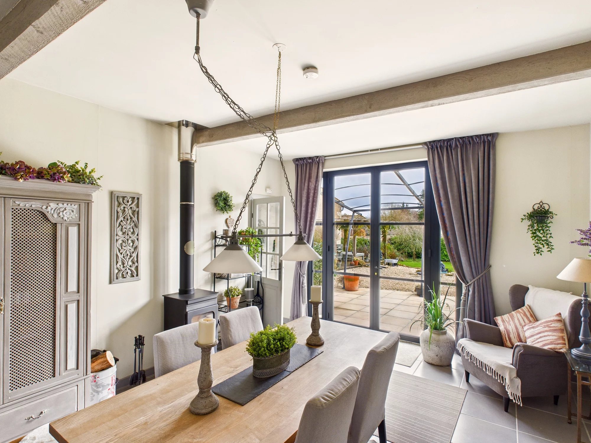 Stone Haven of Peace, Carefully Renovated, Near Sauzé-Vaussais, Poitou-Charentes – France – BVI84268