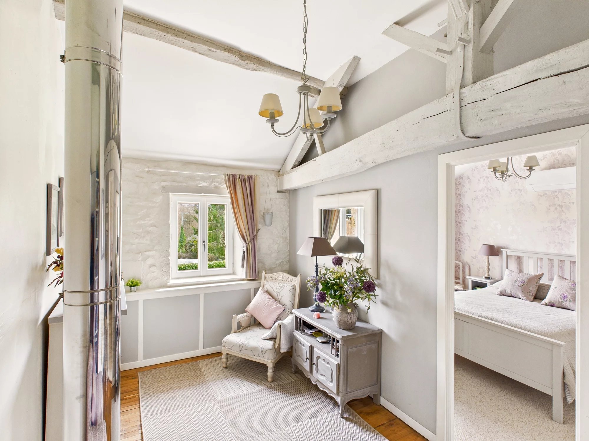 Stone Haven of Peace, Carefully Renovated, Near Sauzé-Vaussais, Poitou-Charentes – France – BVI84268