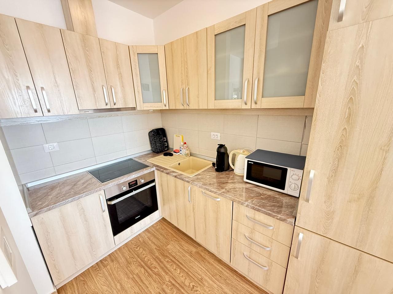 Apartment for Sale in Dobra Voda – First Sea Line – Legalized, Montenegro – MREALE136