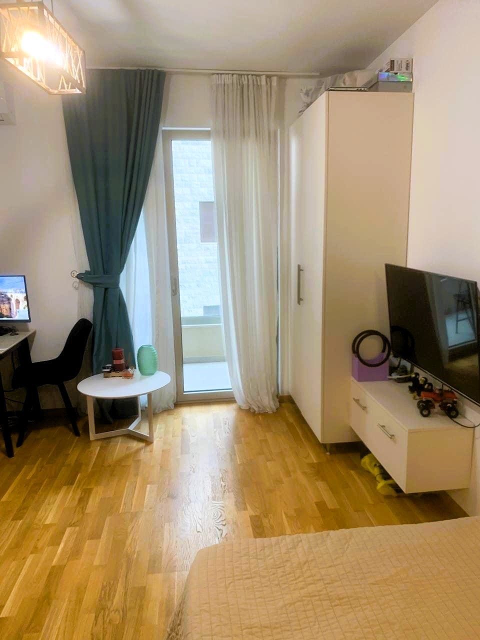 Studio for Sale Becici Budva — WOW Complex, Balcony, Sleeps 4, Montenegro – MREANN-01