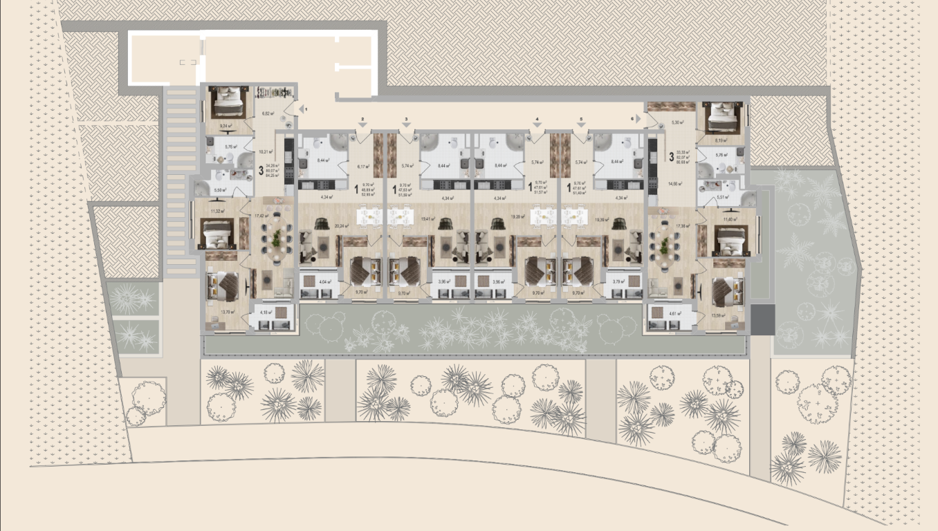 New Apartments for Sale in Bečići — Anatolia Seaside, from €171,600, Montenegro – MRENB-118