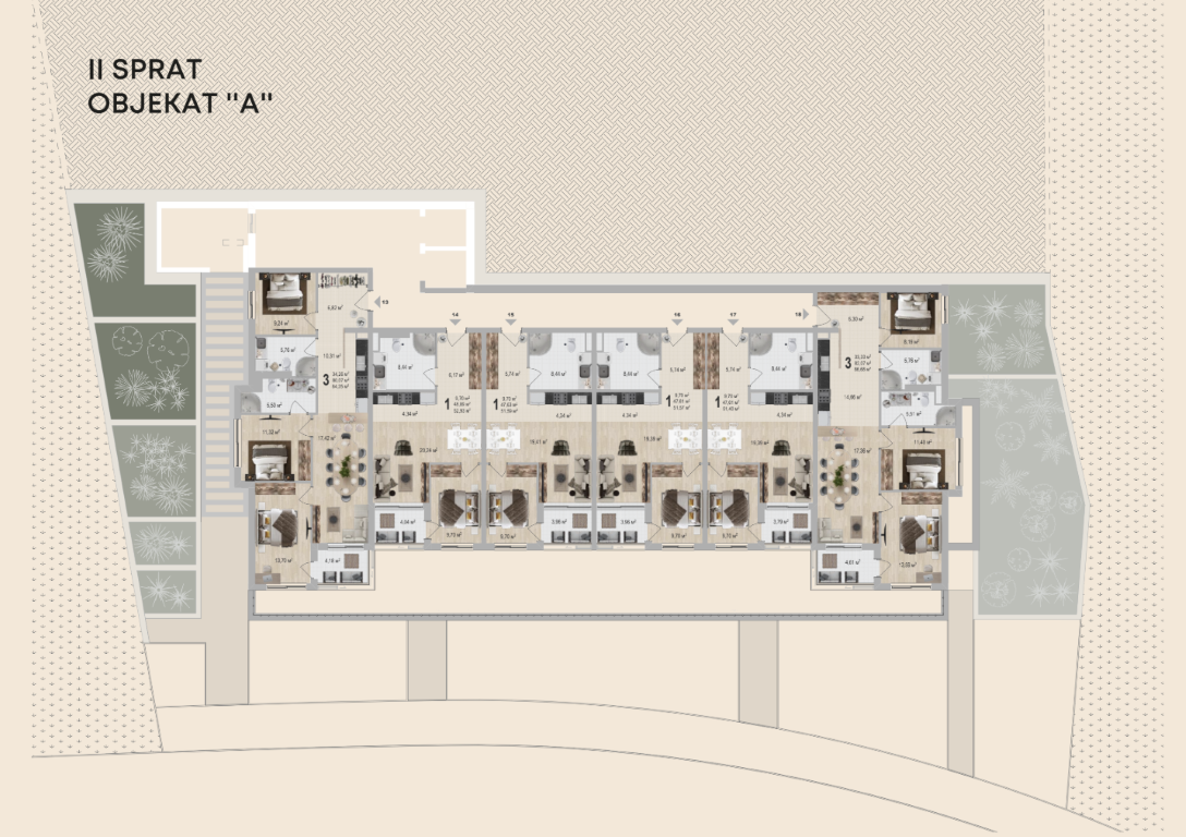 New Apartments for Sale in Bečići — Anatolia Seaside, from €171,600, Montenegro – MRENB-118