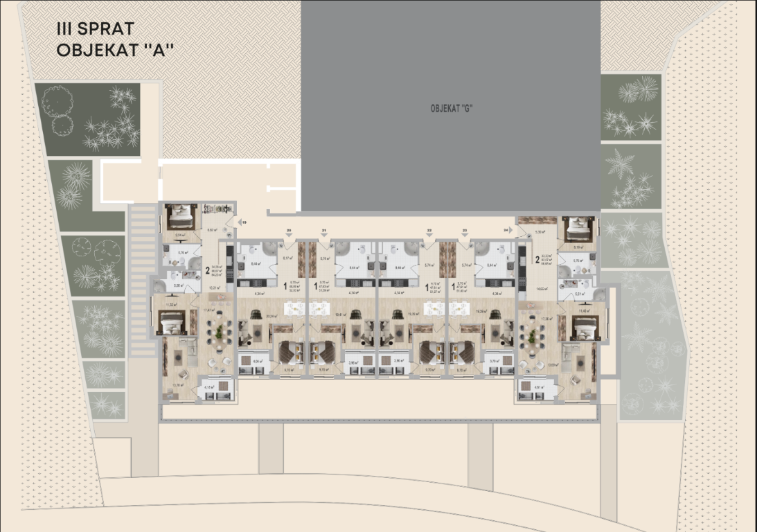 New Apartments for Sale in Bečići — Anatolia Seaside, from €171,600, Montenegro – MRENB-118