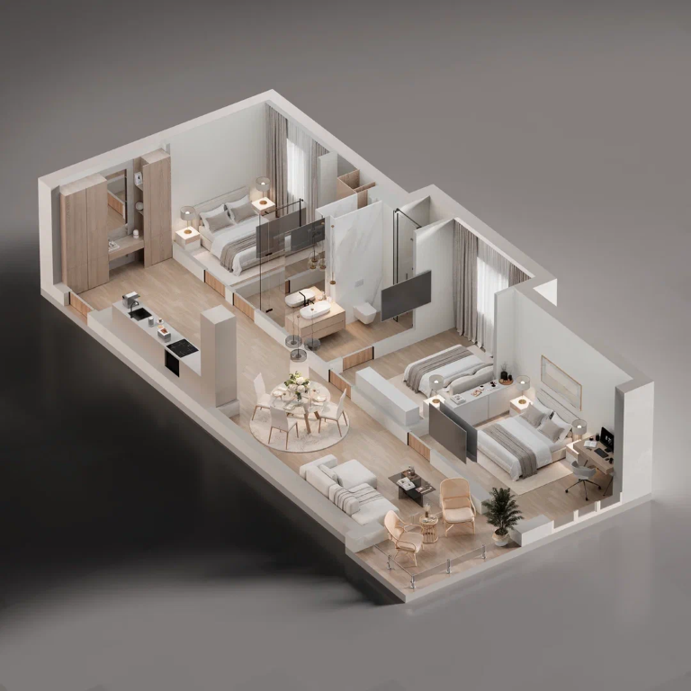 New Apartments for Sale in Bečići — Anatolia Seaside, from €171,600, Montenegro – MRENB-118