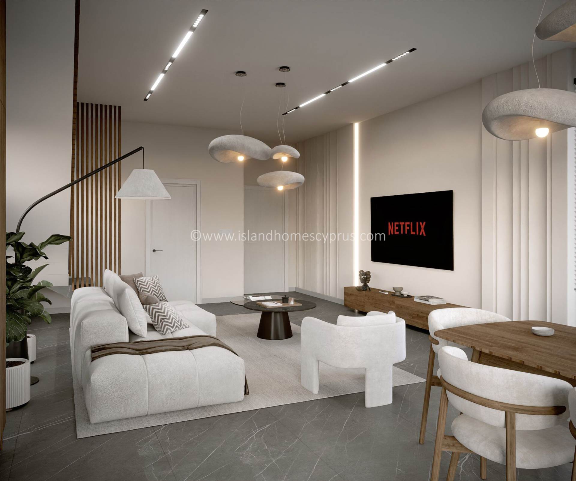 3 bedroom Link-Detached in Pernera, Famagusta, Cyprus – PrM112dp