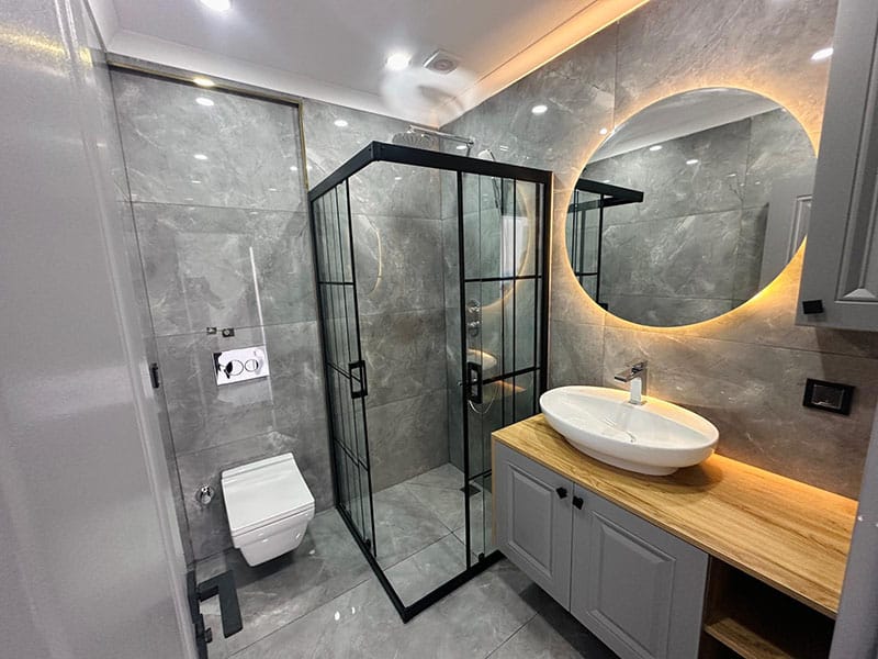 Rear semi-detached Villa with private pool in Altinkum – TC1964