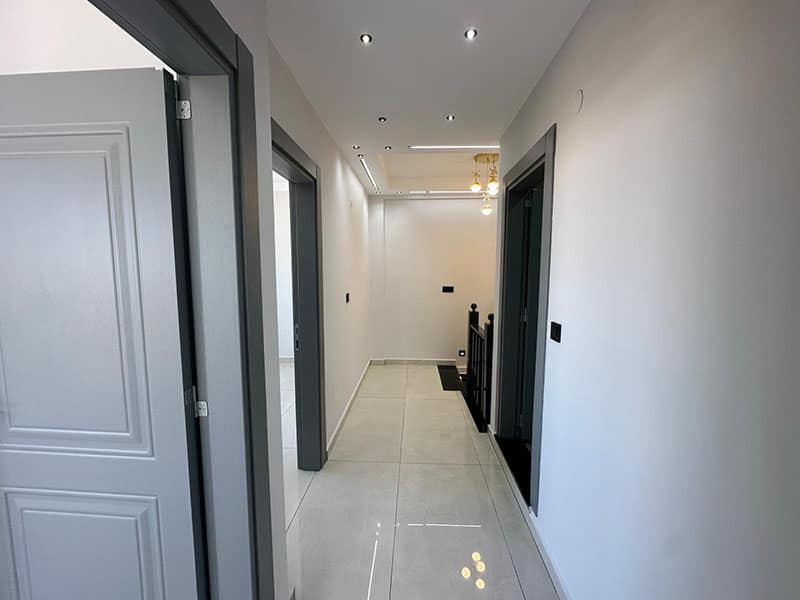 Rear semi-detached Villa with private pool in Altinkum – TC1964