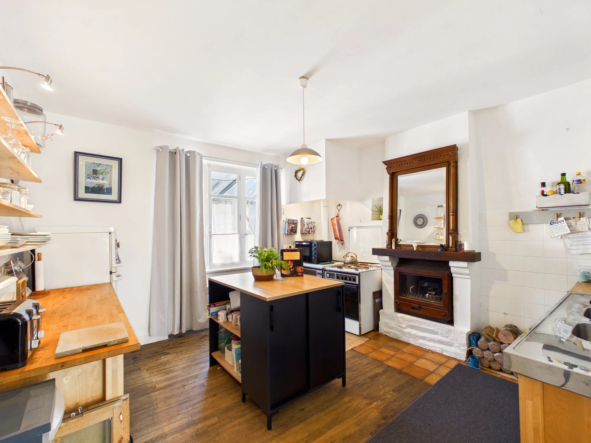 Light, space and potential – woodland and outbuildings, Limousin – France – BVI84324