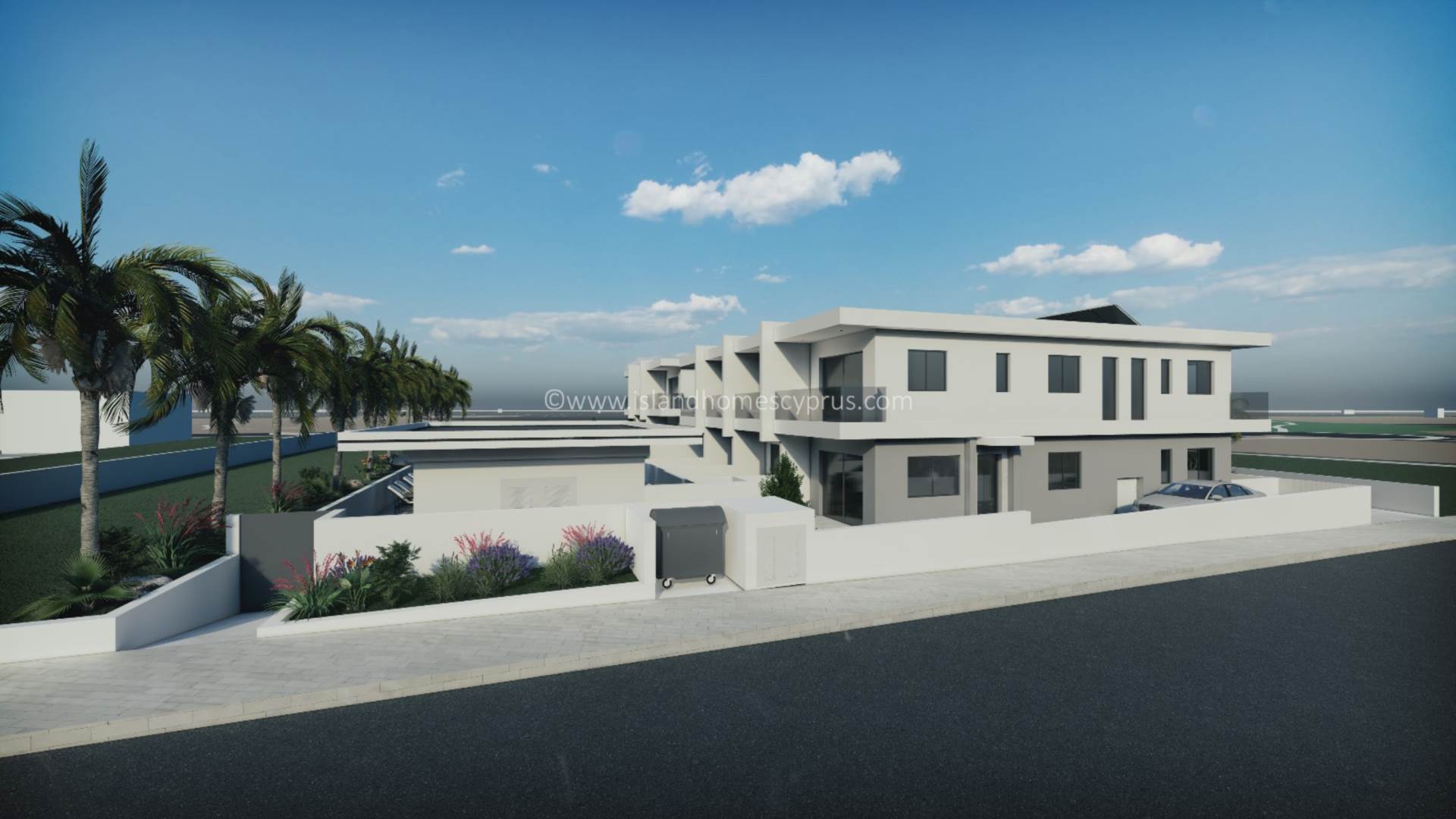 3 bedroom Town House in Kapparis, Famagusta, Cyprus – GlK105dp