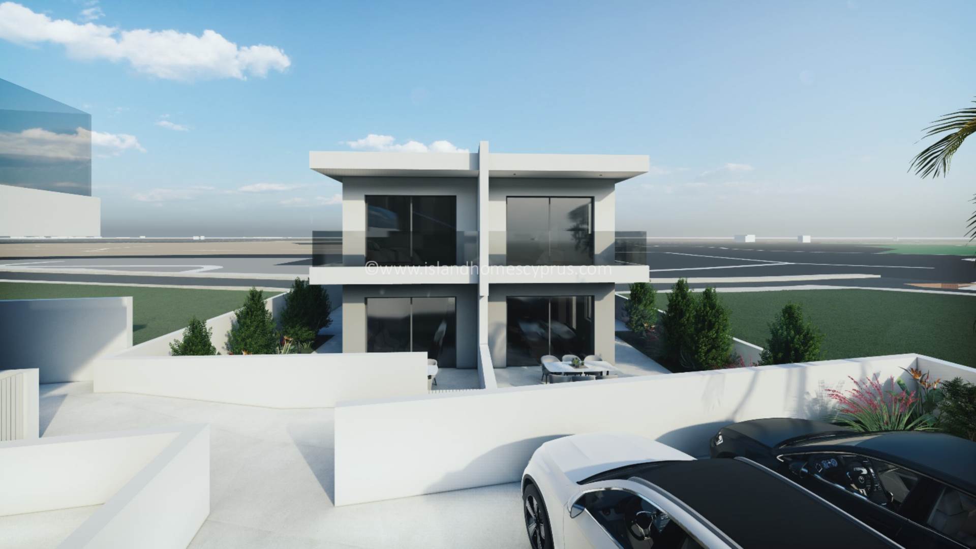 3 bedroom Town House in Kapparis, Famagusta, Cyprus – GlK105dp