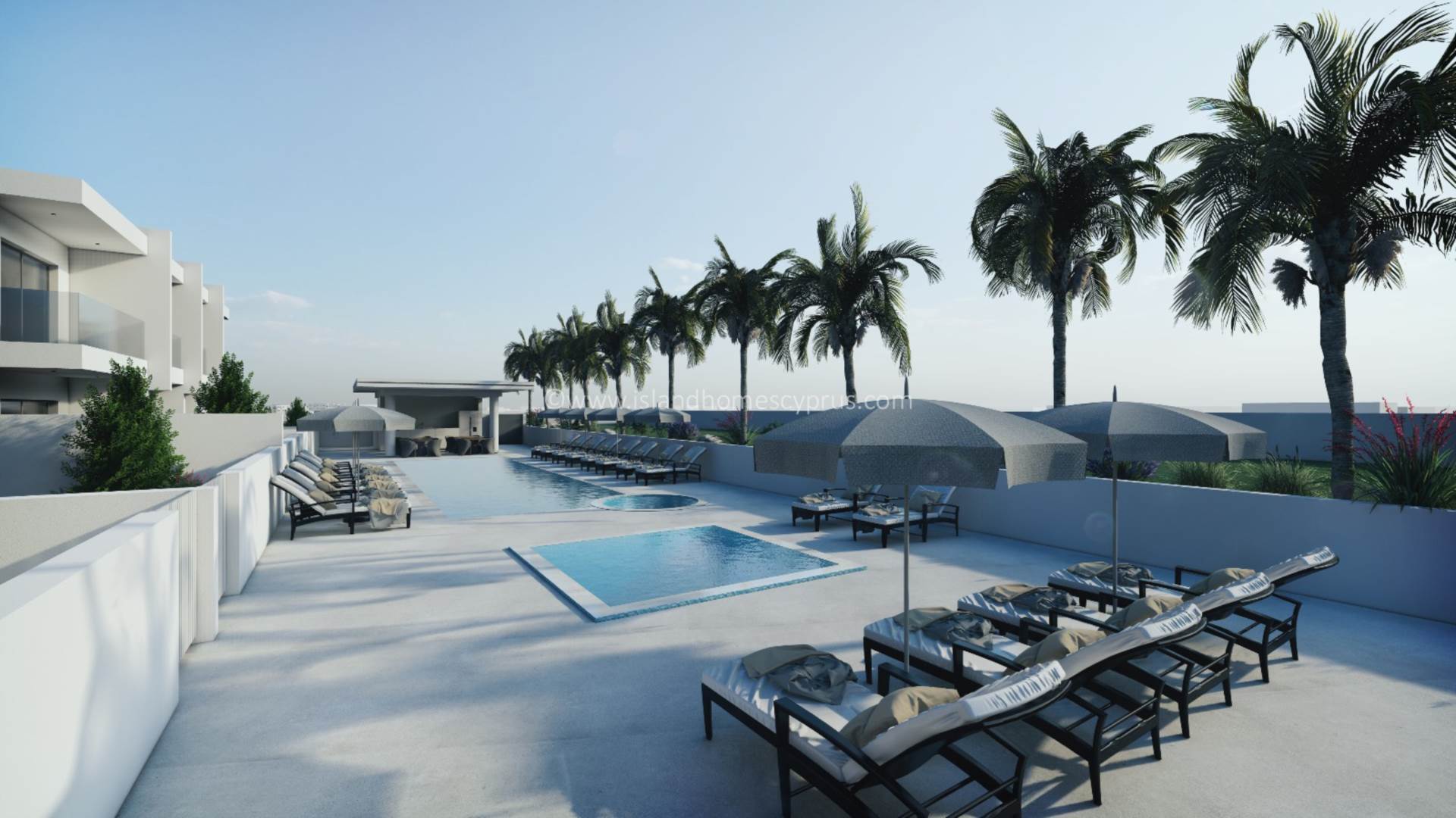 3 bedroom Town House in Kapparis, Famagusta, Cyprus – GlK105dp