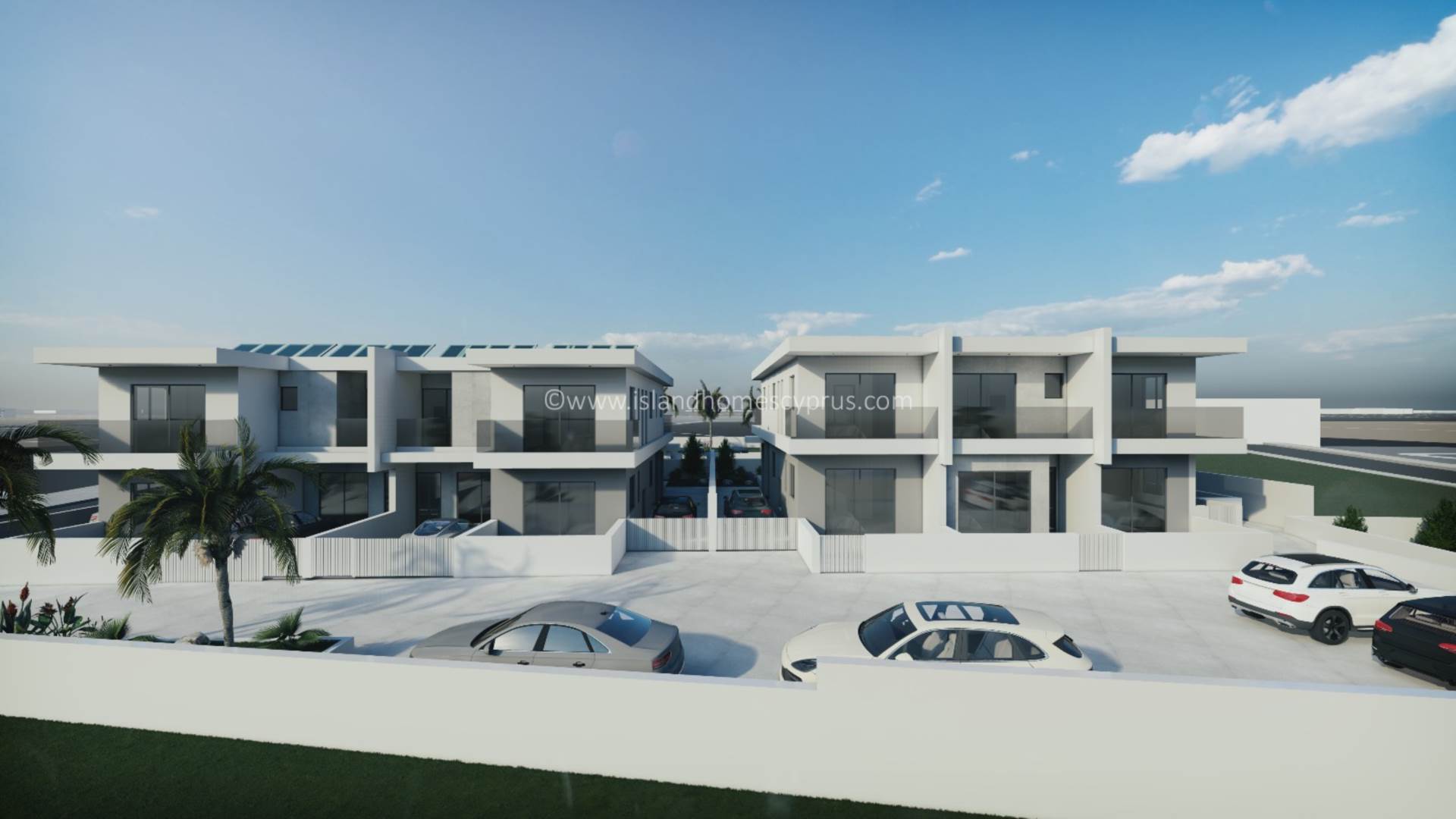 3 bedroom Town House in Kapparis, Famagusta, Cyprus – GlK105dp