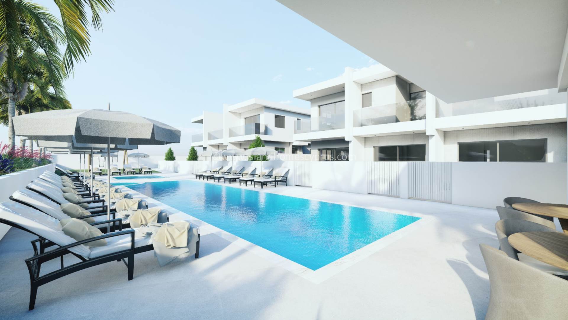 3 bedroom Town House in Kapparis, Famagusta, Cyprus – GlK105dp