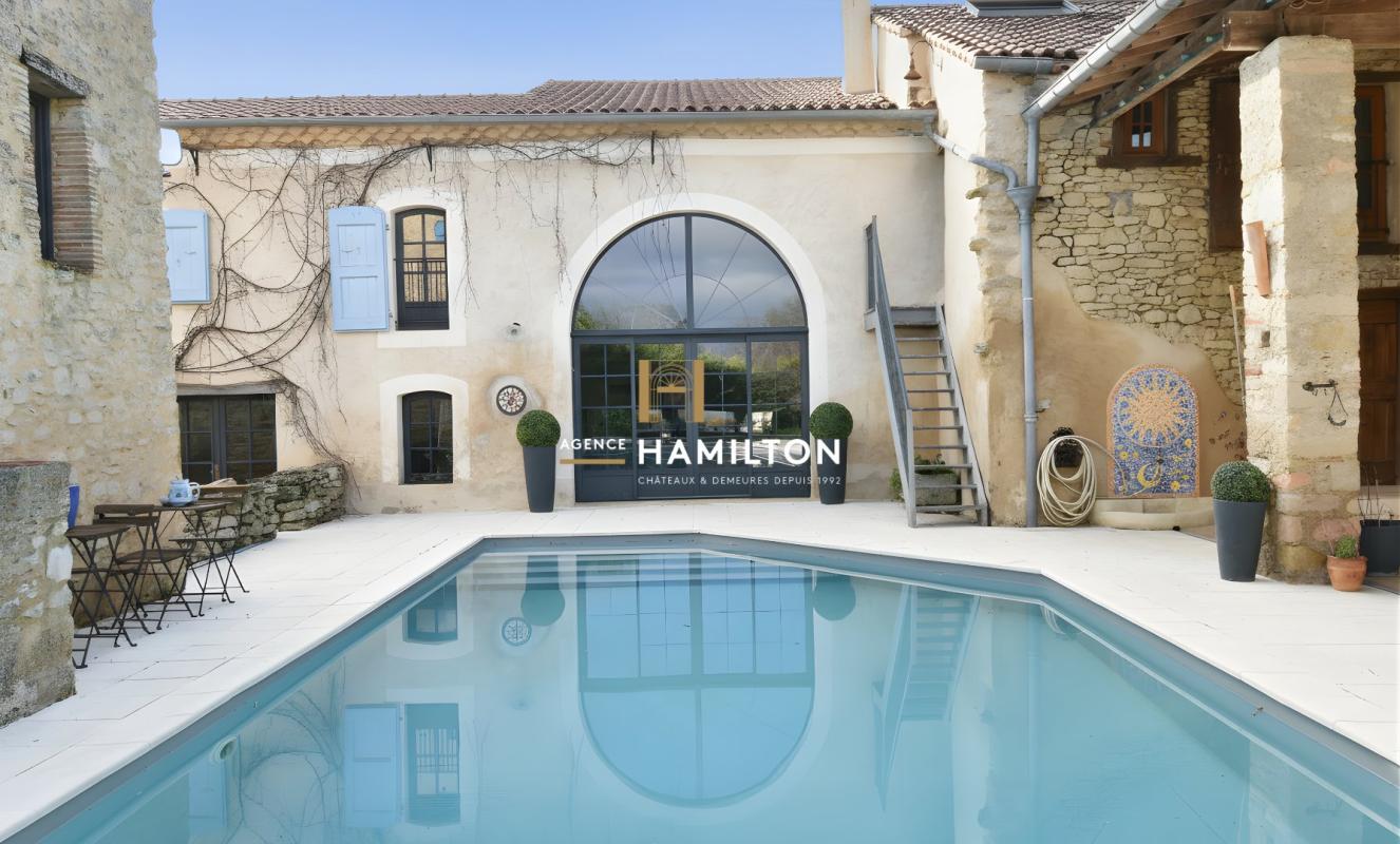 8 bedroom demeure in Labessiere Candeil, Tarn, France