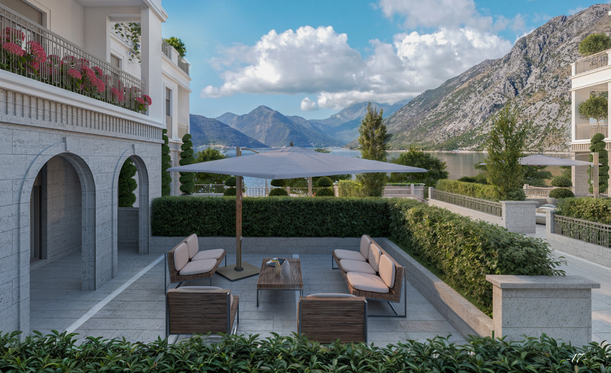 Apartments in a luxury complex with SPA area