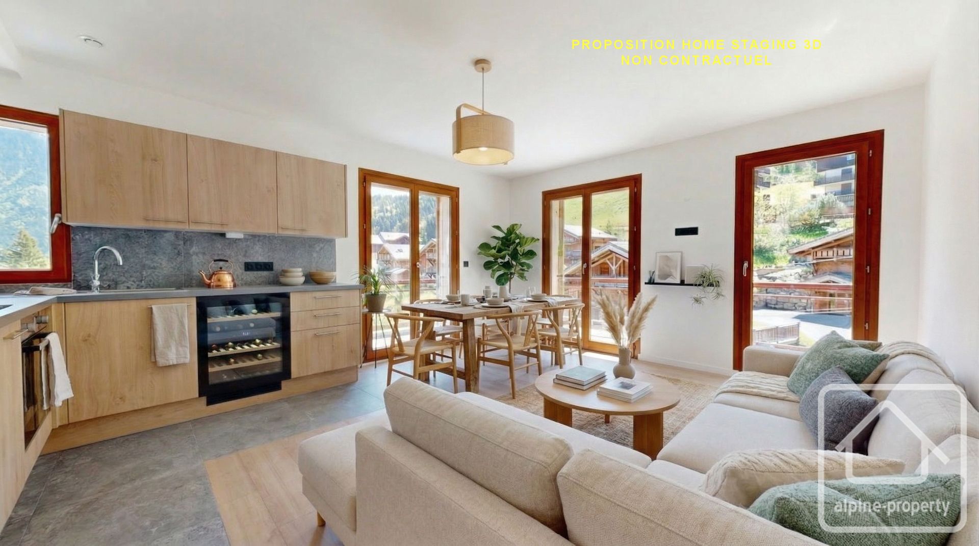 3 Bedroom Apartments In A Residence Of 18 Quality Apartments, With Outdoor Space, Parking And Cave, Within Easy Walking Distance Of The Ski Lifts. – FLORINET4