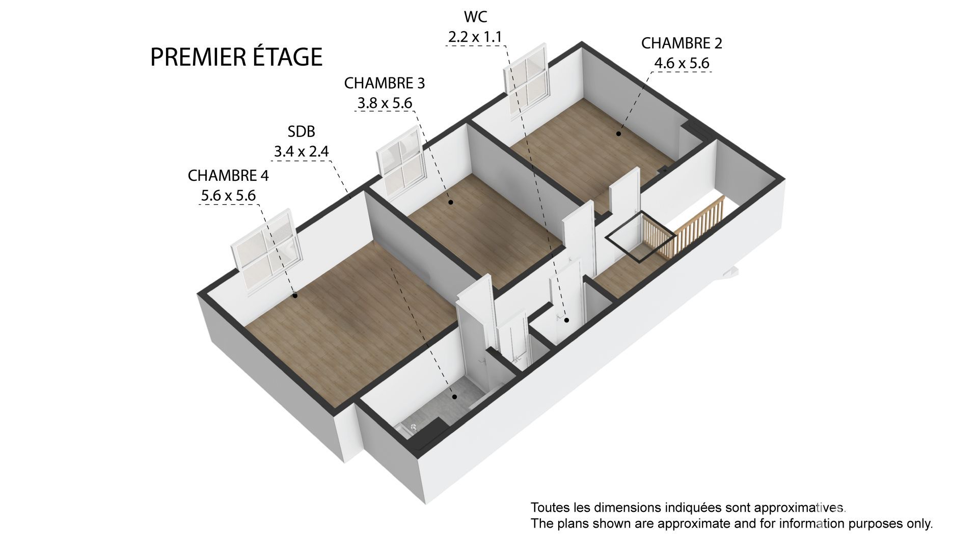 A Brand-new High-quality 4 Bedroom, 2 Bathroom Duplex Apartment With Parking And Cave. – APTCLOSFLORINE303