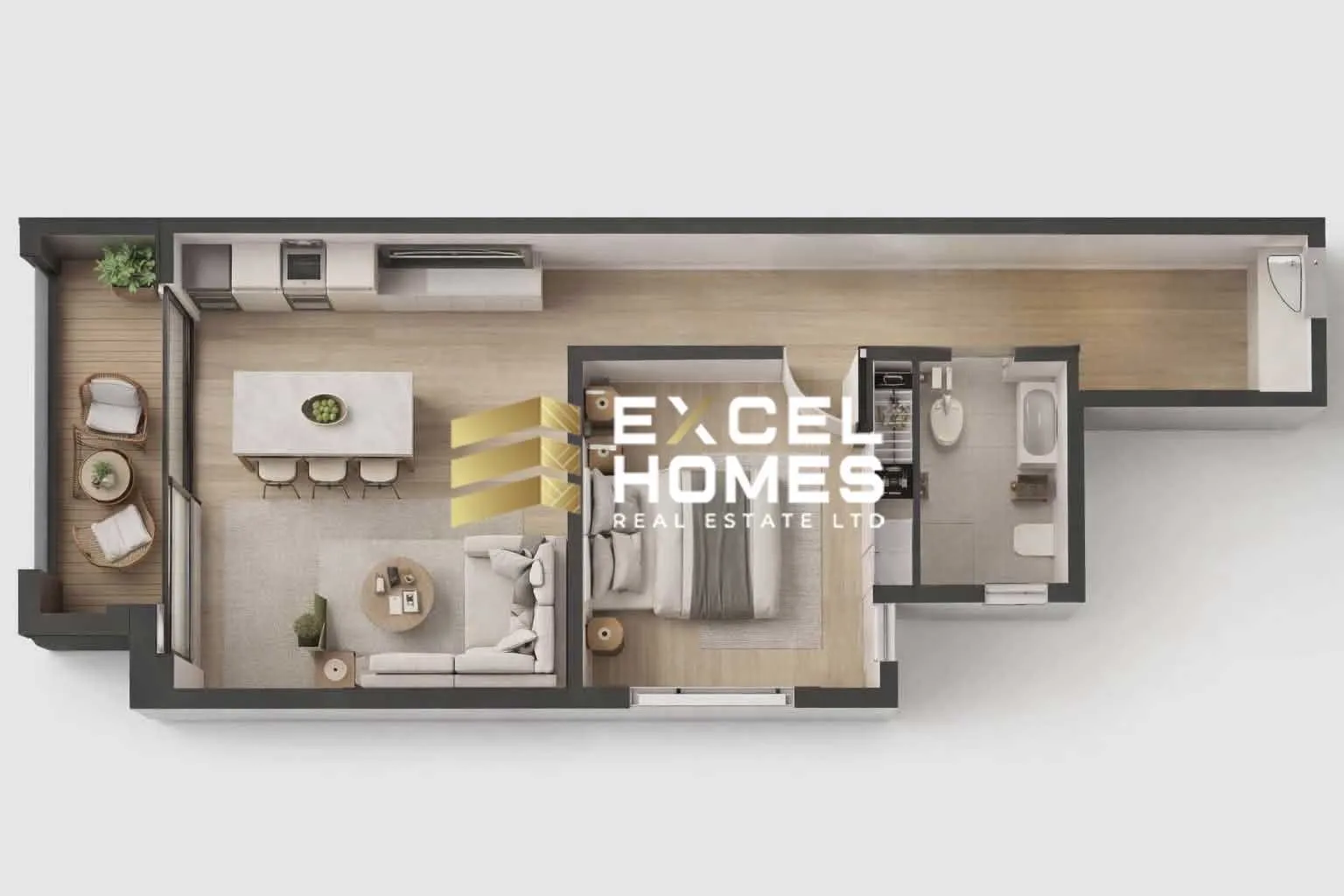 1 bedroom Apartment in Msida, Malta – 67337