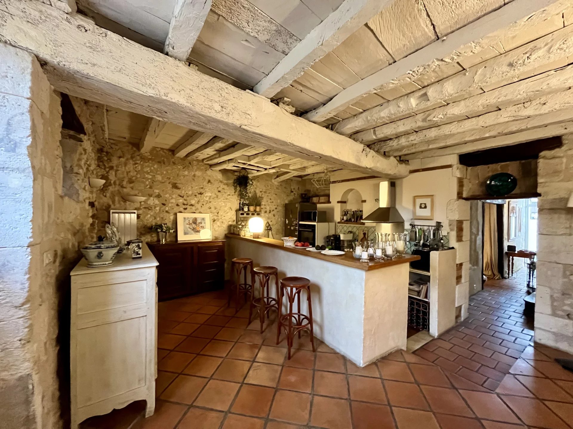 Charming renovated village house with beautiful outdoor living space and enclosed garden, Aquitaine – France – BVI80889