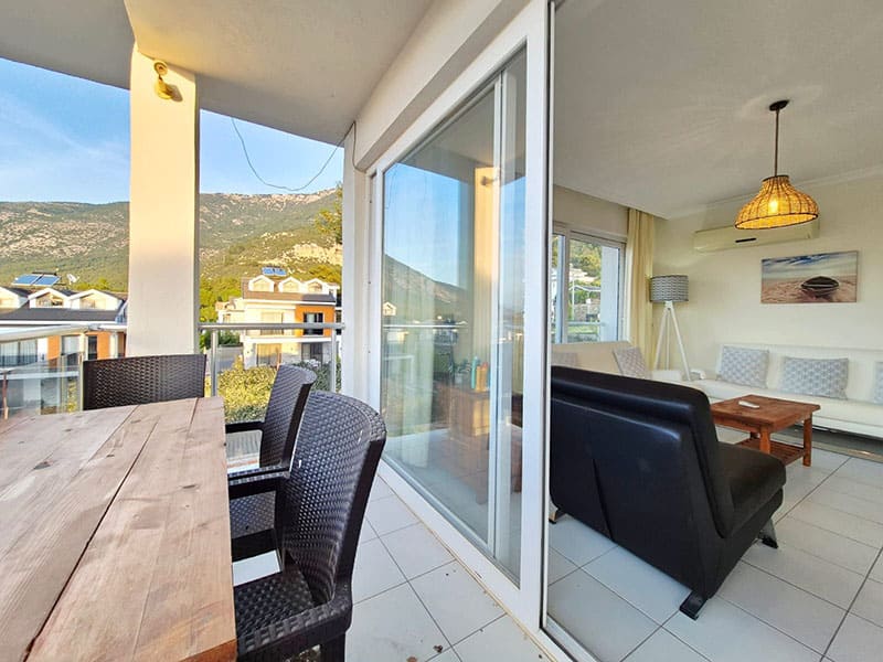 Scenic Mountain View three bed duplex in Ovacik, Fethiye – TC1969