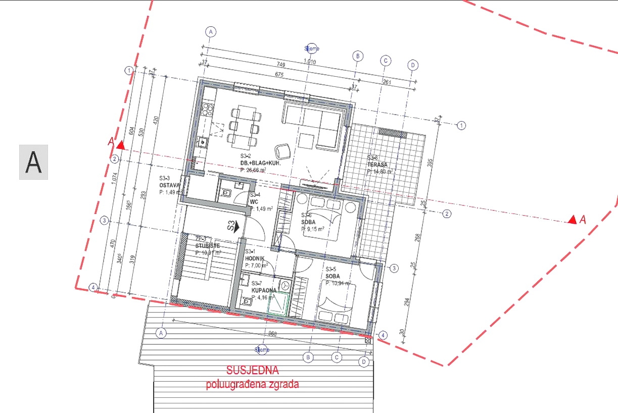 2 bedroom apartment in Dobrinj, Croatia – 103626