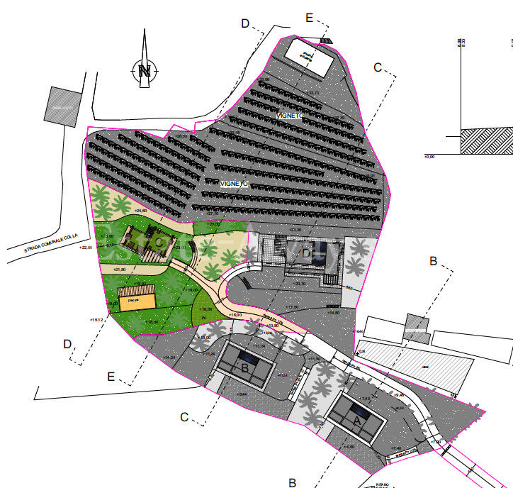 E1307 Land with Approved Project – Stunning Sea & French Riviera View