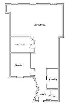 1 bedroom t3 in Paris 10eme Arrondissement, Paris, France