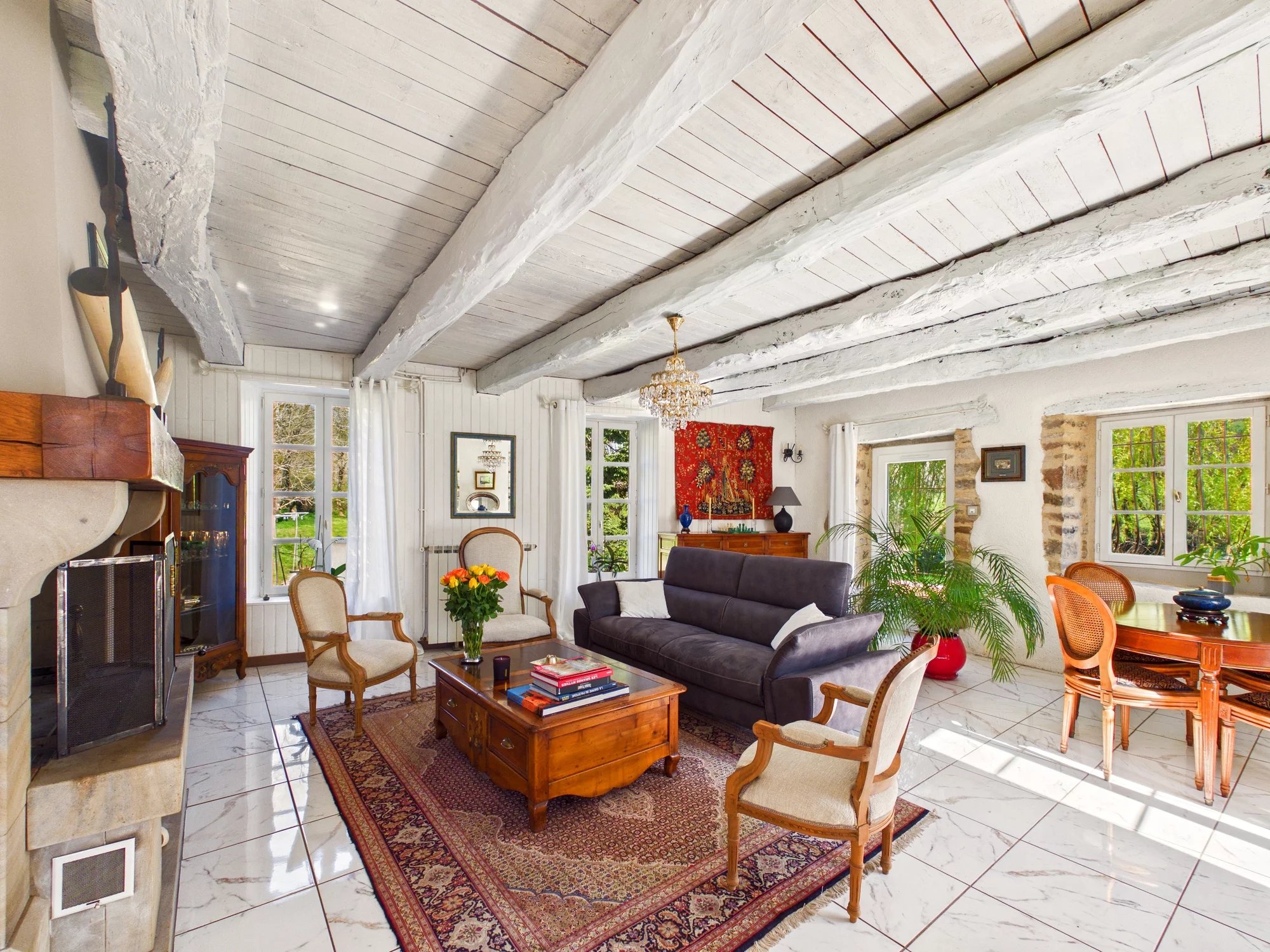 Near to Cordes-sur-Ciel: Renovated mill with guest annex, stables, 7+ acres of land, Midi-Pyrénées – France – BVI81308