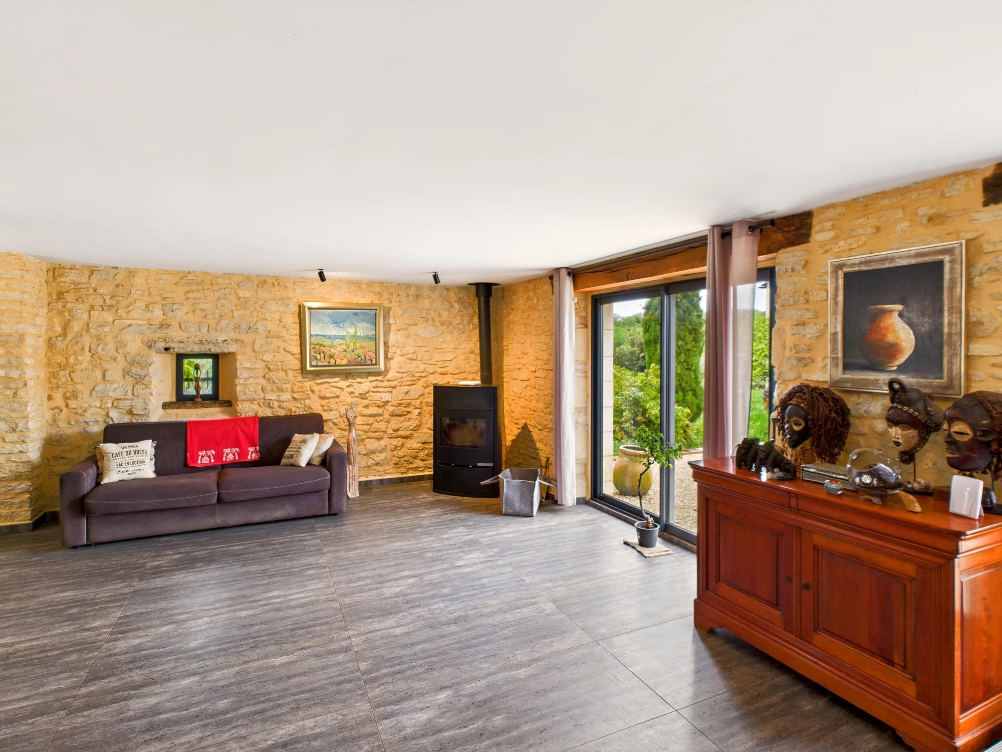 Spacious Dordogne Stone Property with Land, Pool and Huge Barn, Aquitaine – France – BVI79263