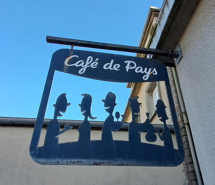 A vibrant café-bar ideally located in the heart of a bustling city in Normandy – France