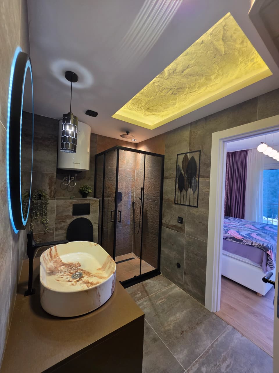 Luxury Three-Bedroom Apartment with Private Sauna 300 m from the Sea – Bečići (107 m²)